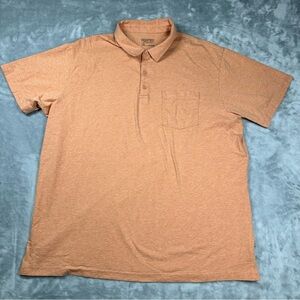 Patagonia Pocket Polo Shirt Men's 2XL Short Sleeve Organic Cotton Casual